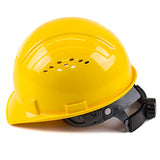 Casco de seguridad con suspensión de carraca de 4 puntos