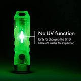 RovyVon Aurora A5x Llavero Linterna Cuerpo Luminoso, 650 Lúmenes Exteriores Mini EDC Recargable Brillante Multifuncional Linterna LED con Luz Lateral, Idea como Regalo de Vacaciones