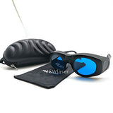 OD7+ Gafas de seguridad láser 680-1100 nm, láser Picosecond/luz fría/láser Yag/módulo infrarrojo láser protección de ojos gafas láser para 755 nm, 808 nm, 980 nm, 1064 nm, 1080 nm MCWlaser