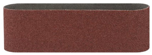 Bosch Home and Garden 2609256221 - Juego de 3 lijadoras de cinta (1 x 60 cm, 1 x 80 cm, 1 x 100 mm, sin agujeros, sujeción