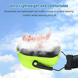 ProCase Orejeras de Protección Auditiva para Niños, Earmuff con Cancelación de Ruido NRR 25db Protector Auditivo para Niños Pequeños Niños Adolescentes en Lugar Ruidoso -Verde