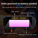 Gafas de Soldadura de oscurecimiento automático Solar, Herramienta Protectora, Casco de Soldador, Gafas Protectoras, Accesorio para Gafas