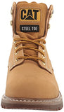 Cat Footwear Botas de trabajo Second Shift con puntera de acero para hombre, Honey, 11 Wide