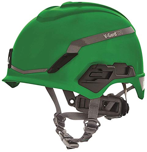 Casco de seguridad color verde