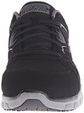Skechers, Zapatos de Trabajo para Hombre, Synergy Ekron 77068, Negro/Carbón, 27 Ancho Medio