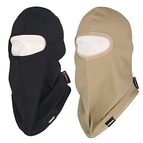 Capucha soldador Fuego Resistente al Viento máscara de Cara Completa Capucha para soldar, Caza, ejército, Trabajo Militar, Alta Visibilidad, Talla única
