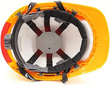 Casco de construcción anticolisión para Electricista, Casco de Seguro de Trabajo, ABS, Casco de Seguridad para Electricista, ventilación, Gorra de protección Transpirable(Color:White)