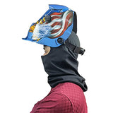 Capucha soldador Fuego Resistente al Viento máscara de Cara Completa Capucha para soldar, Caza, ejército, Trabajo Militar, Alta Visibilidad, Talla única