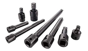 CRAFTSMAN Impact Socket Extension Set / Socket Adapter Set, sin pines, 8 piezas (CMMT99279)
