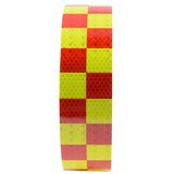 Reemky Cinta de Advertencia de Peligro reflectivo Cinta de Seguridad de 2" x 82ft para peldaños de escaleras, Pasos de escaleras de Motos de Bicicletas Vehículos de Transporte (5CM x 25M)