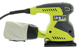 Ryobi Lijadora S652DGK con cable 2 amperios 1/4 pulgada 14,000 OBM cuadrado orbital de acabado