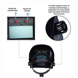 Casco o Careta para Soldar Fotosensible Electrónica Auto Oscurecimiento Uso Industrial Original Retro Protección Casco para Soldar Soldadura Mascara para Soldar Diseño Aguila Azul