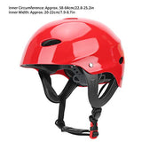 Casco de seguridad, Casco de seguridad de resina ABS, Casco de seguridad con forro de Eva altamente espumado, Color ligero y brillante, para hacer surf, Escalada, Rescate en el agua, Gorra de rafting