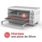 Horno con freidora de aire BLACK+DECKER extra amplio