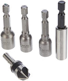 Makita D-36980 Juego de Accesorios Multipropositos Metal, Concreto, Madera y Puntas, 34 Piezas