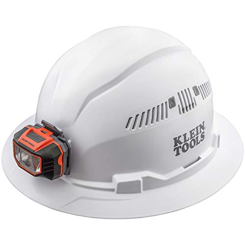 Casco Duro, Ligero, Estilo de ala Completa ventilada, Acolchado, autoabsorbente, Resistente al Olor, Color Blanco