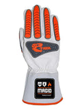 Guantes de soldador de impacto resistentes al fuego y al calor, talla 12/XXXL, (1 par)