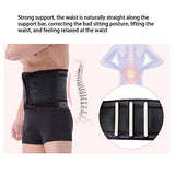 Fybida Cinturón de protección Lumbar Soporte de Cintura Cinturón de Cintura cálido para Reducir la incomodidad de la Cintura para Mujeres y Hombres para Proteger la Columna Lumbar para la(M)