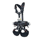 SOB - Arnés de escalada de grosor de cuerpo completo, arneses de montañismo, escalada en roca para escalada en roca, rapel, espeleología, árbol, proteger la cintura, cinturones de seguridad para rescatar el trabajo