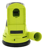 Ryobi P411 One + 18 Voltios, 5 pulgadas,lijadora de órbital con alimentación de batería (batería no incluida / herramienta eléctrica solamente)