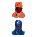 Capucha de Soldador Resistentes a Las Llamas Soldadura Capucha Tapa Sombrero Cabeza Cuello Cubierta Protectora