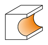Broca para paneles con radio de 13/64 pulgadas, vástago de 1/4 pulgadas