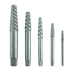 Extractor de tornillos de acero de alto carbono (5 piezas) BOSCH BSPE5S -