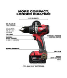 MILWAUKEE 'S M18 Sin escobillas 1,27 cm Hamme, Rojo
