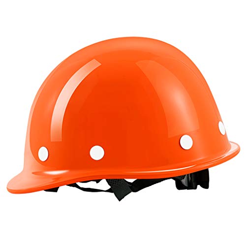 Casco Resistente, Casco FRP: DiseñO De Malla Transpirable, Casco De Seguridad De ConstruccióN con Sistema De SuspensióN Ajustable De 4 Puntos.