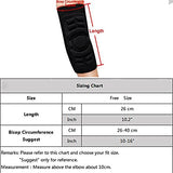 YYDSJFM Coderas deportivas, almohadillas de protección para coderas, almohadillas de gel de silicona para tendinitis, entrenamientos de tenis, levantamiento de pesas, alivio del dolor