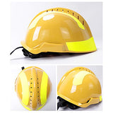 Casco protector de rescate al aire libre, Casco de emergencia con gafas protectoras y linterna fuerte, Para rescate por terremoto anticolisión de emergencia casco protector contra incendios ZDDAB