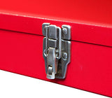 BIG RED ATB213 Torin - Caja de Herramientas portátil de Acero con Cierre de pestillo de Metal, Color Rojo