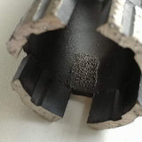 SHDIATOOL Brocas de diamante de 1-1/2 pulgadas para piedra dura, hormigón, mármol, granito, ladrillo, soldadas con láser, sierra de agujero seco o mojado,38mm