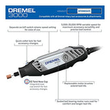 Dremel 3000 Mototool Con 2 Aditamentos y 28 Accesorios + Maletín
