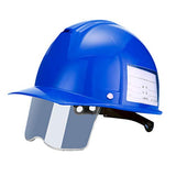 Casco De Obra, El Casco De Seguridad Industrial MáS Ligero. Lente Oculta RetráCtil, DiseñO De RetencióN De La Barbilla, Refuerzo Resistente del Remache.