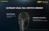 Nitecore P20iX 4000 Lumen USB-C Rechargeable Tactical Flashlight with LumenTac Battery Organizer