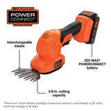 BLACK+DECKER 20V MAX* POWERCONNECT 3/8" Kit de tijeras inalámbricas (BCSS820C1)