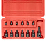 Juego de puntas de impacto brocas Torx de seguridad | 13 piezas | NEIKO 10282B