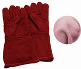 Guantes de Soldador de  Seguridad para Soldar 14" Puño Largo Ultraa Comodos