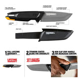 Toughbuilt - Cuchillo comerciante + funda - (TB-H4S-40-TMK-2)
