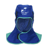 Capucha de Soldadura Accesorios Casa Campana de Soldador Retardante de Fuego, Azul
