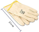 Guantes Soldador Desgaste de Aislamiento de Alta Temperatura Guantes de Cuero Protección Protección Laboral Cortos