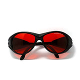 Gafas de protección láser para 190-540nm 405/445/532nm azul violeta verde láser dedicado