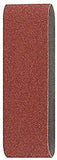 Bosch Home and Garden 2609256189 - Juego de lija de 3 piezas para lijadoras de cinta, color rojo, calidad 80, sin agujeros, sujetado