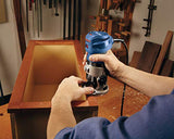 BOSCH GKF125CEK Colt 1.25 HP (máximo) Kit de router de palma de velocidad variable con guía de borde