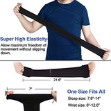 Beister 6/3 pares de mangas de enfriamiento de protección UV para mujeres y hombres, protección solar larga para brazo de ciclismo, 3 pares (negro/blanco/gris), Talla única Ajuste Todos