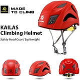 Casco de Escalada Ligero, protección para la Cabeza, Equipo de Rescate de rapel Ajustable