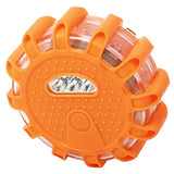NovelBee 6 paquetes de 9 modos de flash LED de advertencia de carretera luces de emergencia con base magnética, gancho y bolsa de almacenamiento