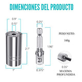 SEAFON Universal Dado Llave Ajustable Juego Vaso, Dado Universal, Juego De Adaptadores Multifuncional, Set Universal Adaptador Enchufe Gator Grip Llaves Vaso 7 – 19 mm Ajustable