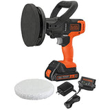 BLACK+DECKER MATRIX - Kit de búfer de 20 V máximo, batería y cargador incluidos, naranja (BCBMT120C1FF)